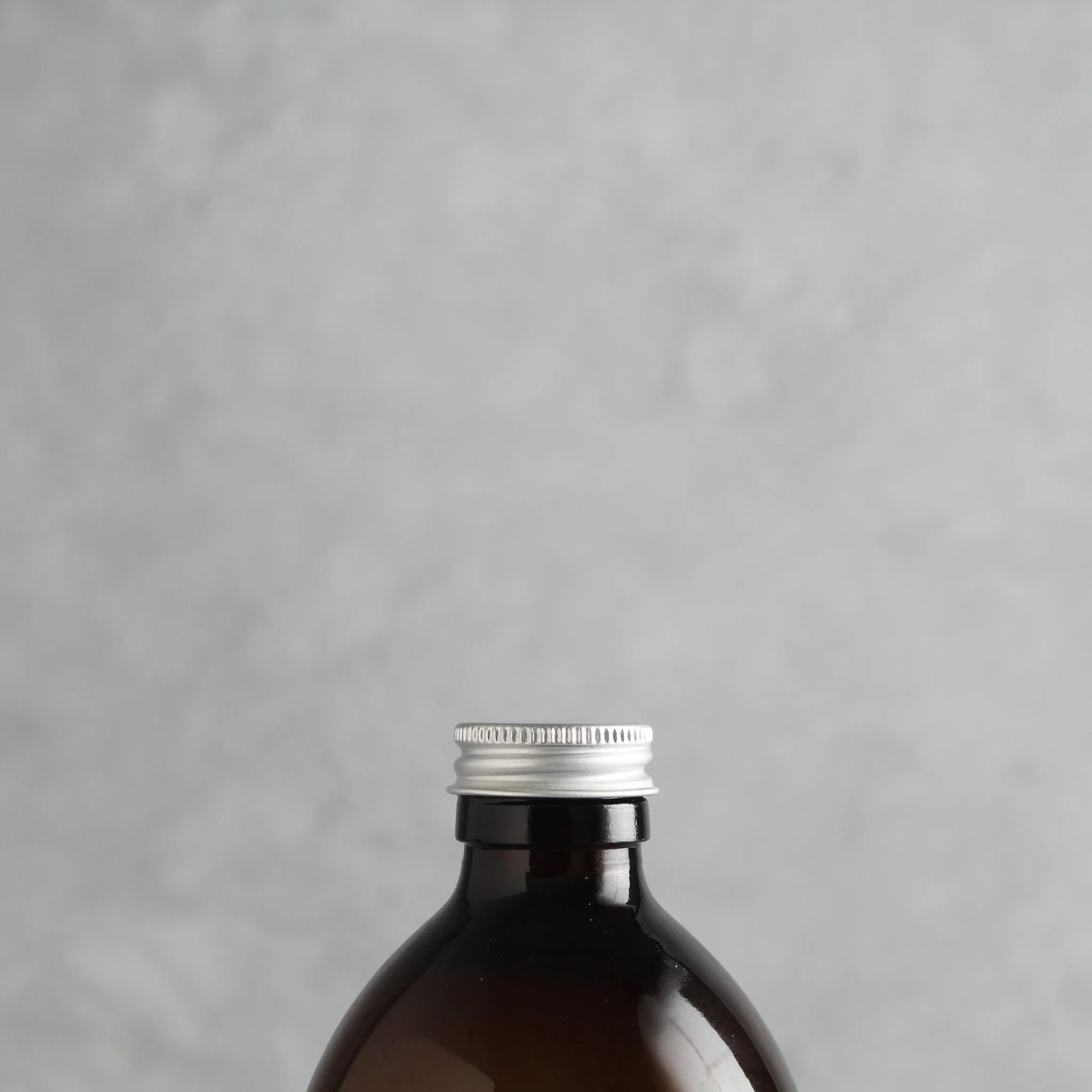 Labelled Amber Glass Bottle With Screw Cap - Image 5