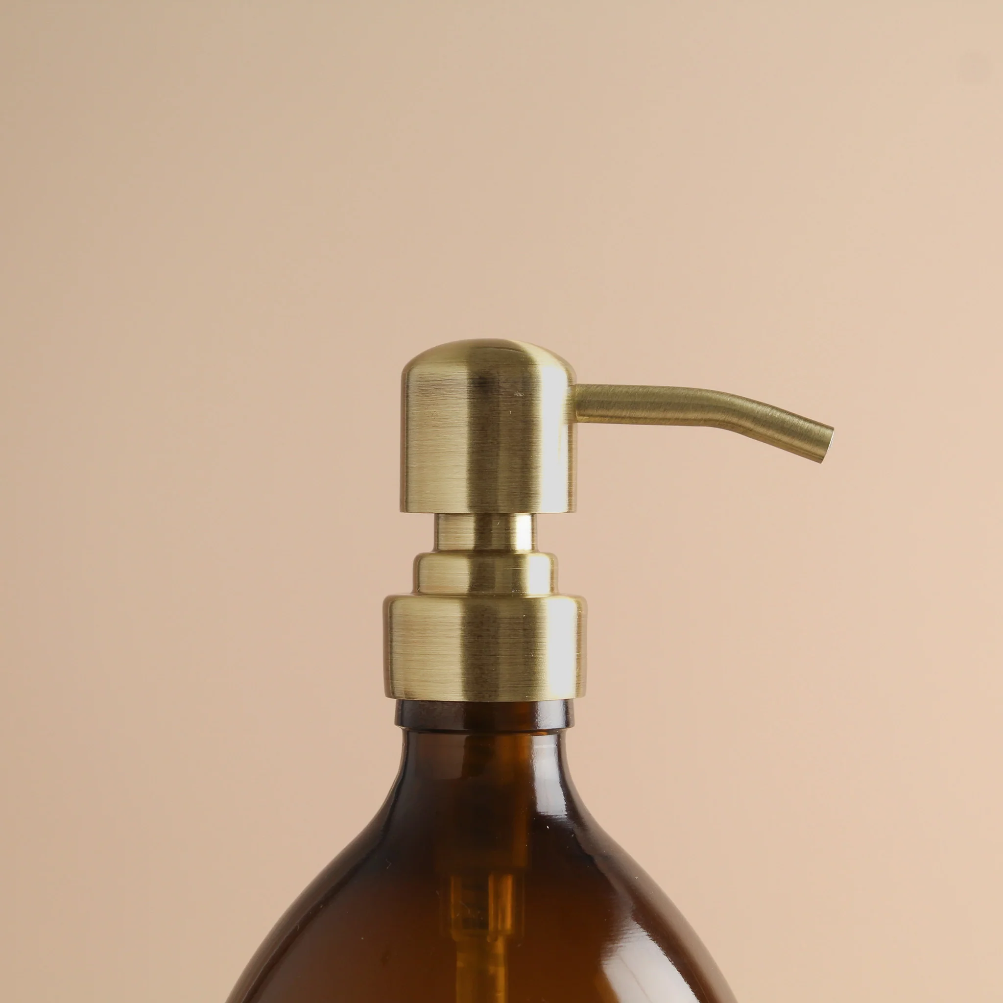 Black Tray & Amber Glass Dispenser Double Set - Image 16