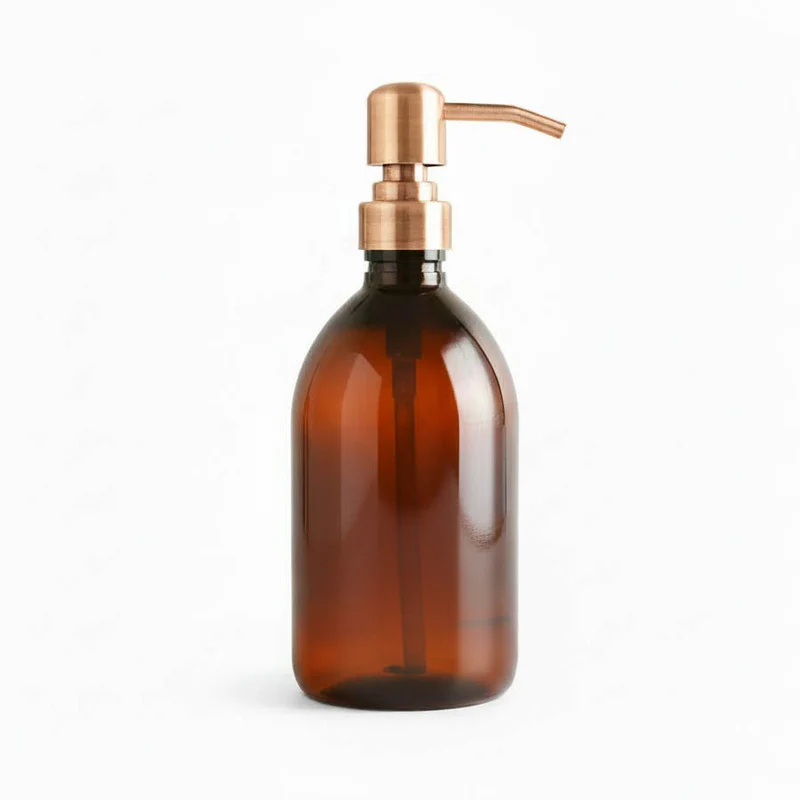 Amber Plastic Dispenser Bottle - Wholesale - Image 10