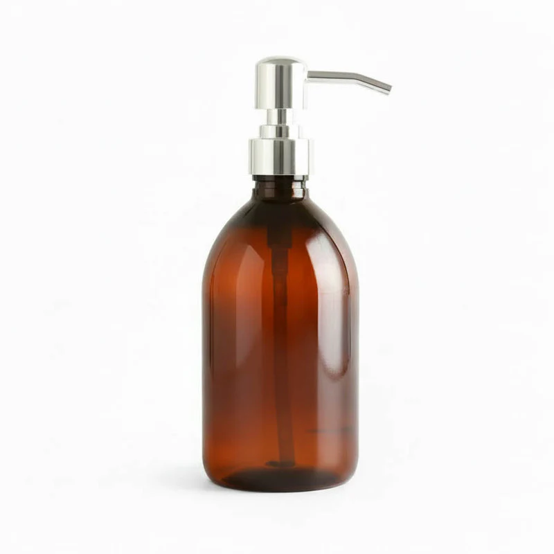 Amber Plastic Dispenser Bottle - Wholesale - Image 13