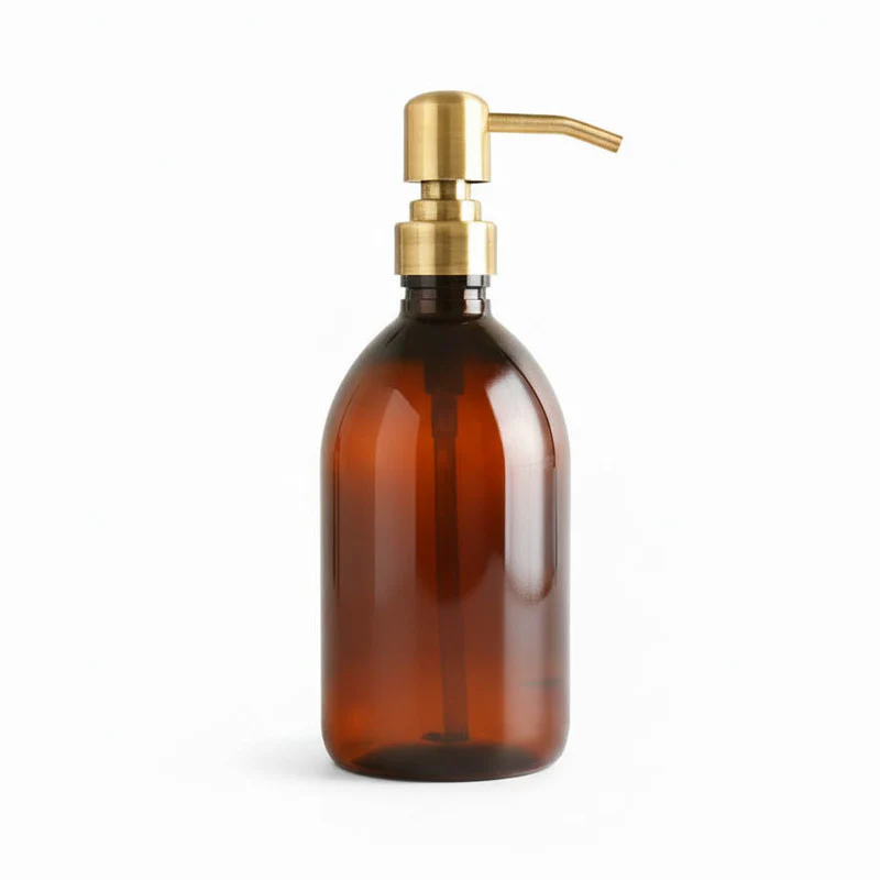 Amber Plastic Dispenser Bottle - Wholesale - Image 7