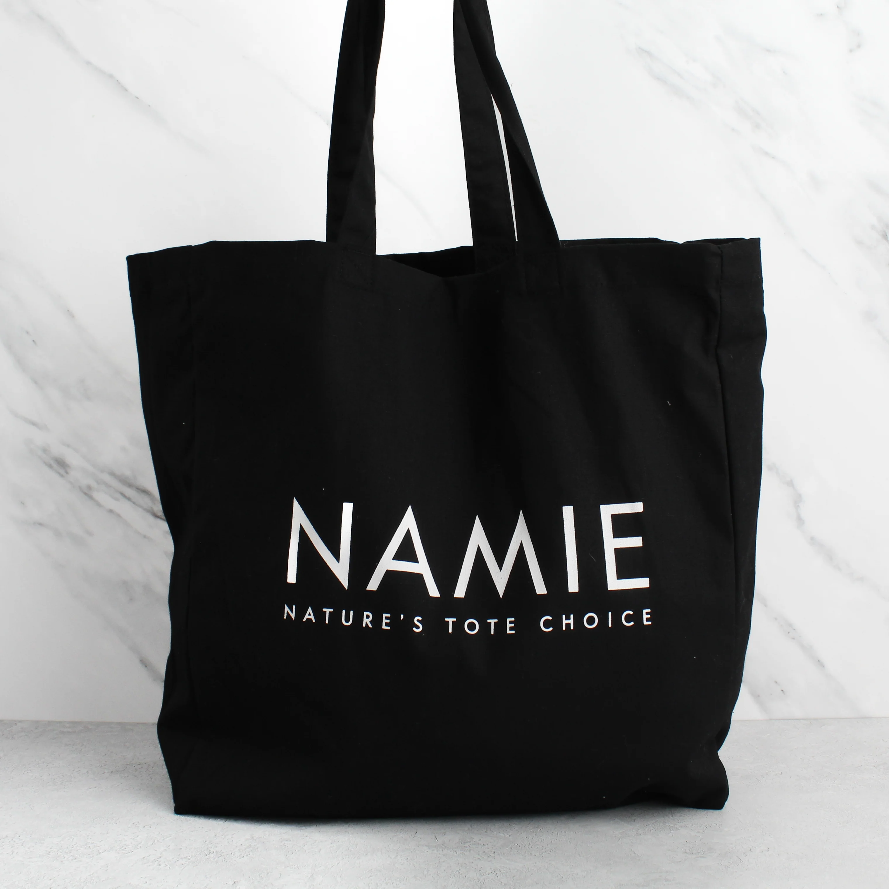 Black Tote Bag - Image 2