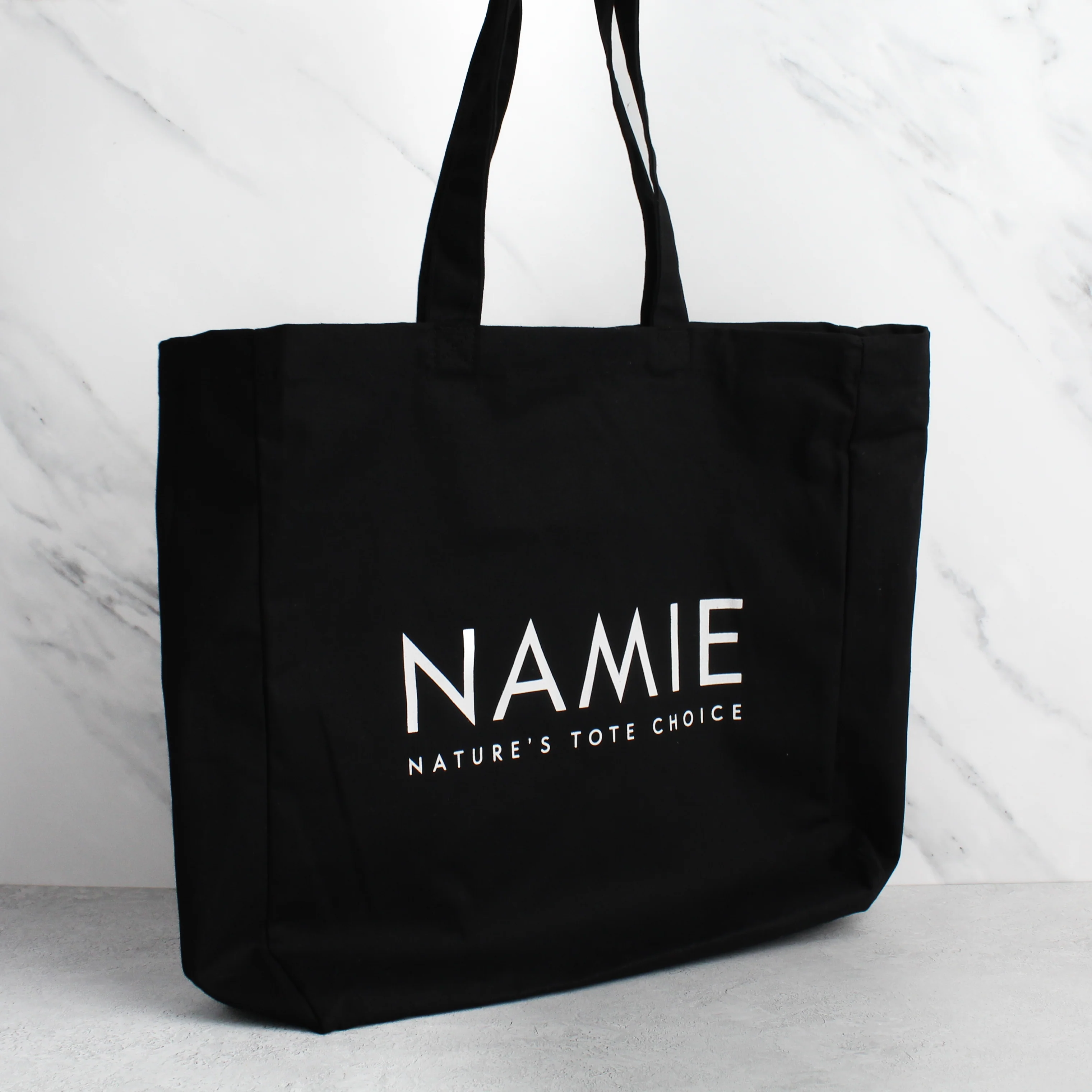 Black Tote Bag - Image 3