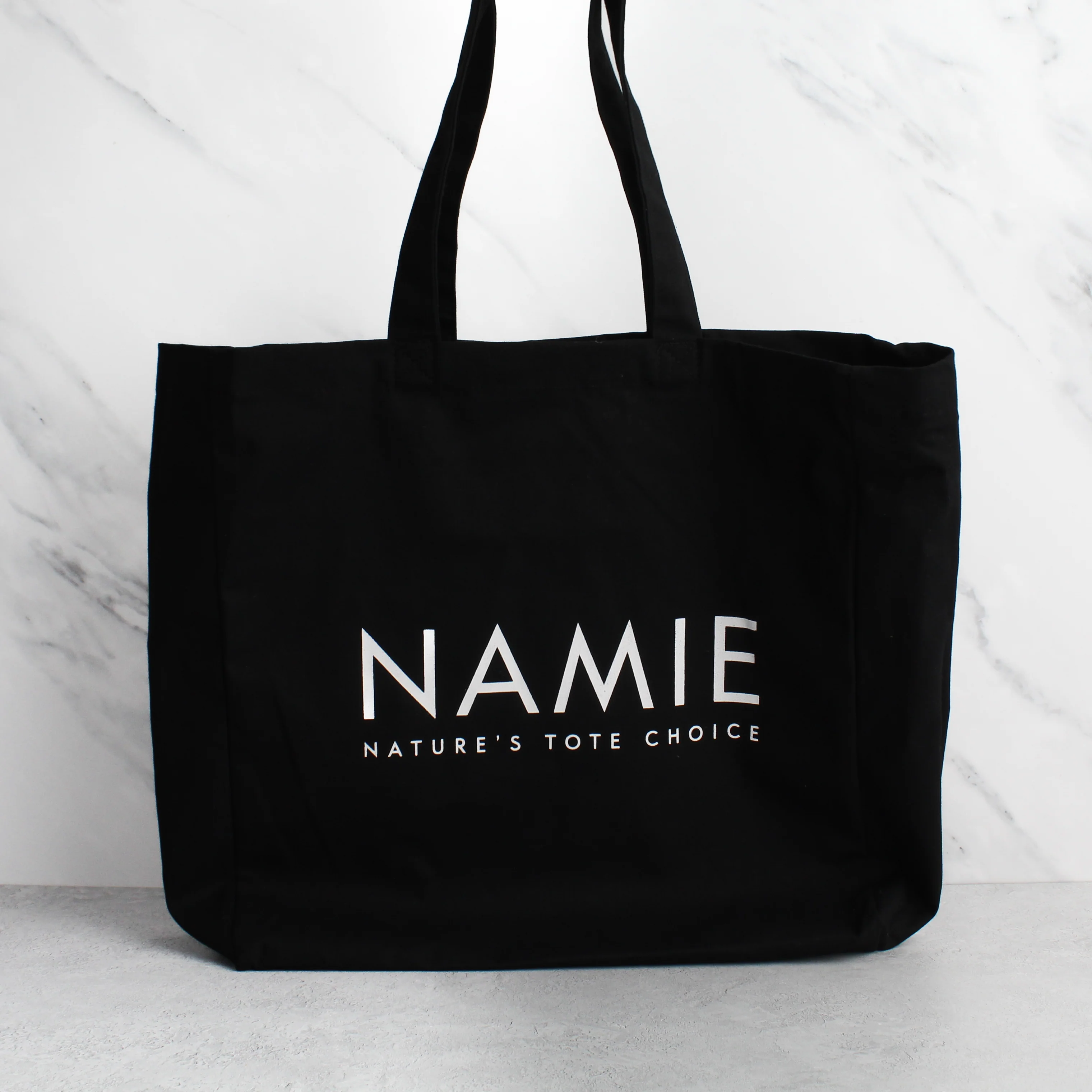 Black Tote Bag - Image 4