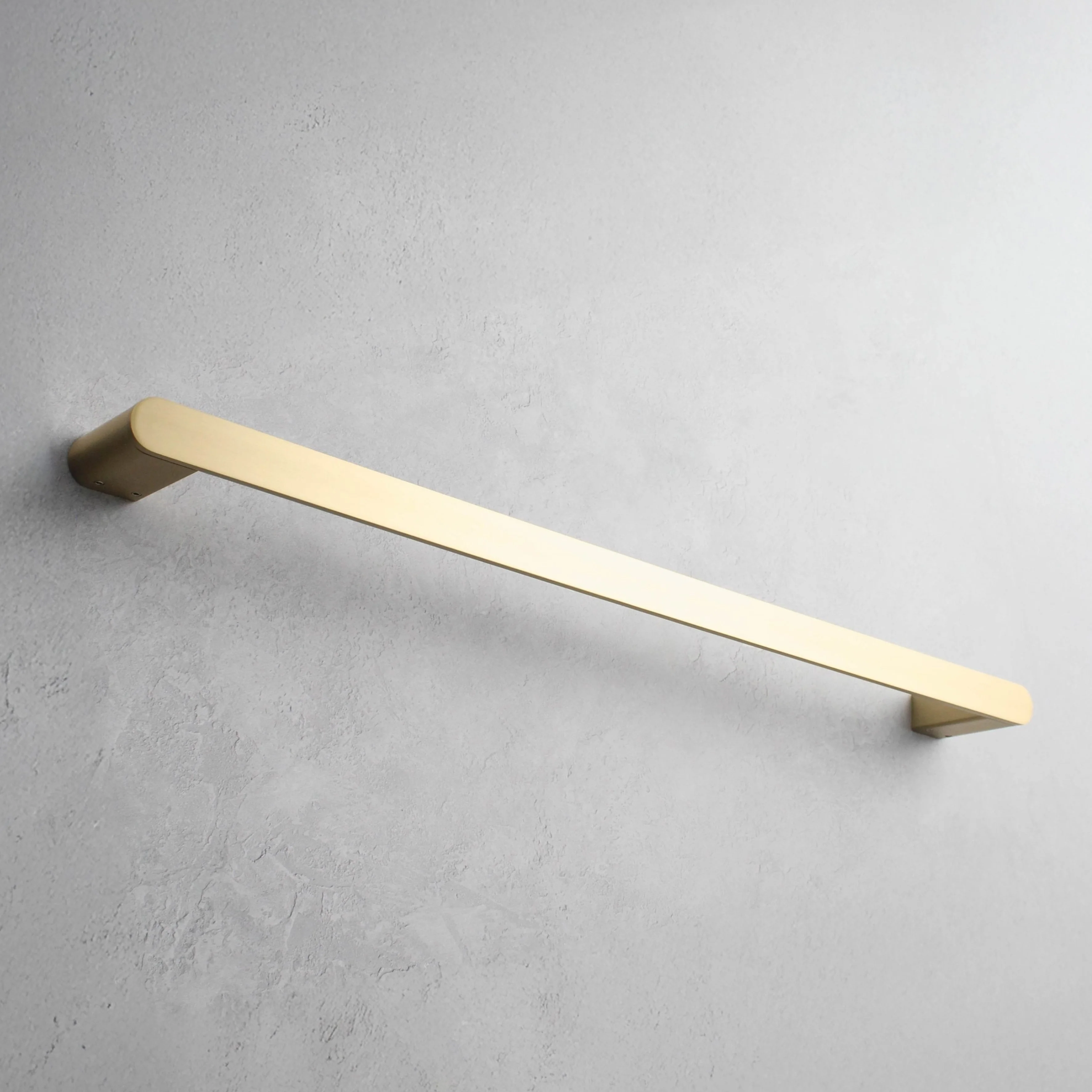 Brushed Gold Large Towel Holder