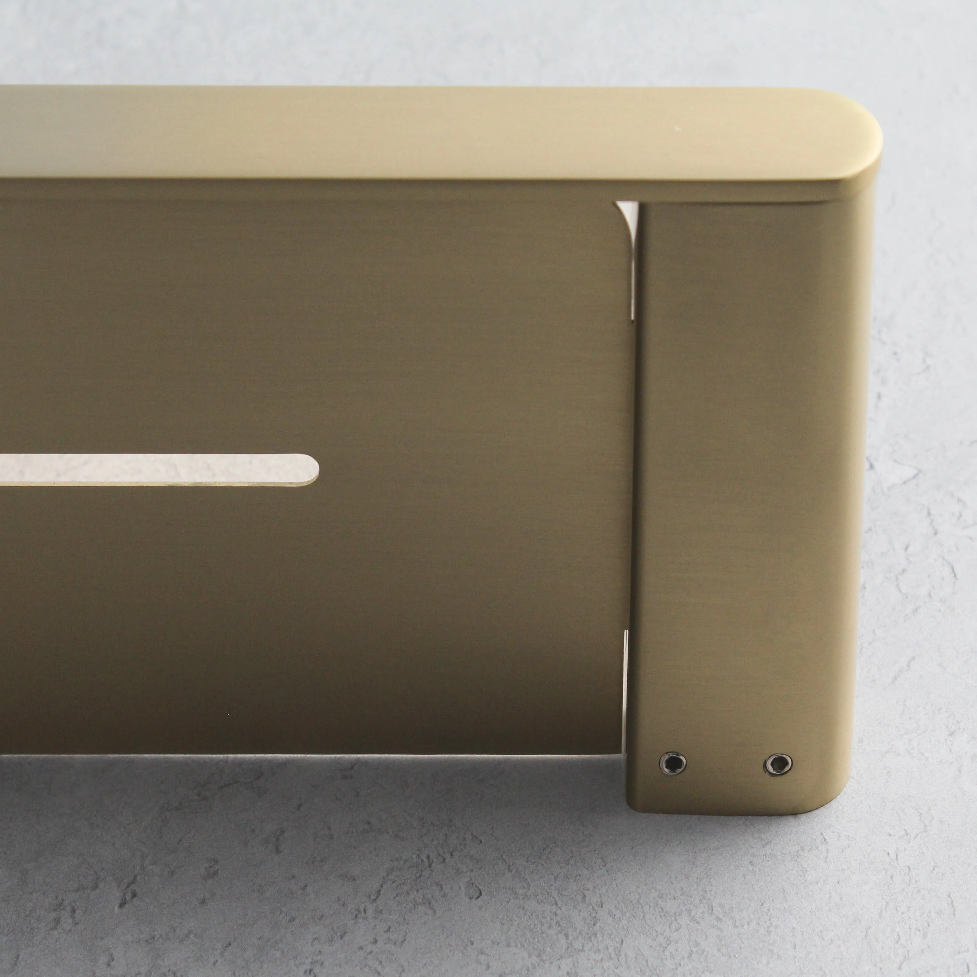 Brushed Gold Shower Shelf - Image 4