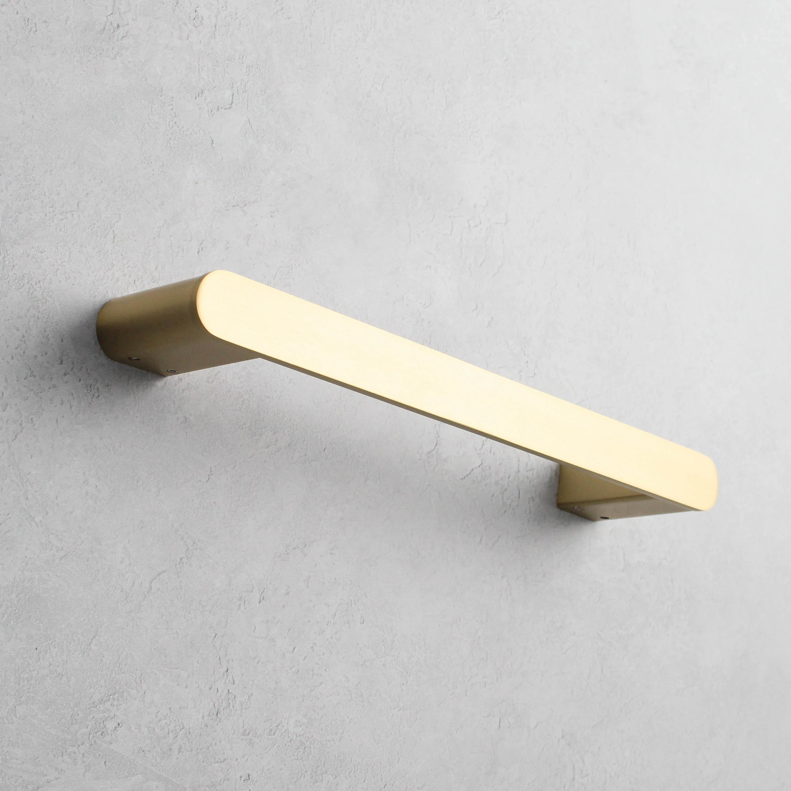 Brushed Gold Small Towel Holder