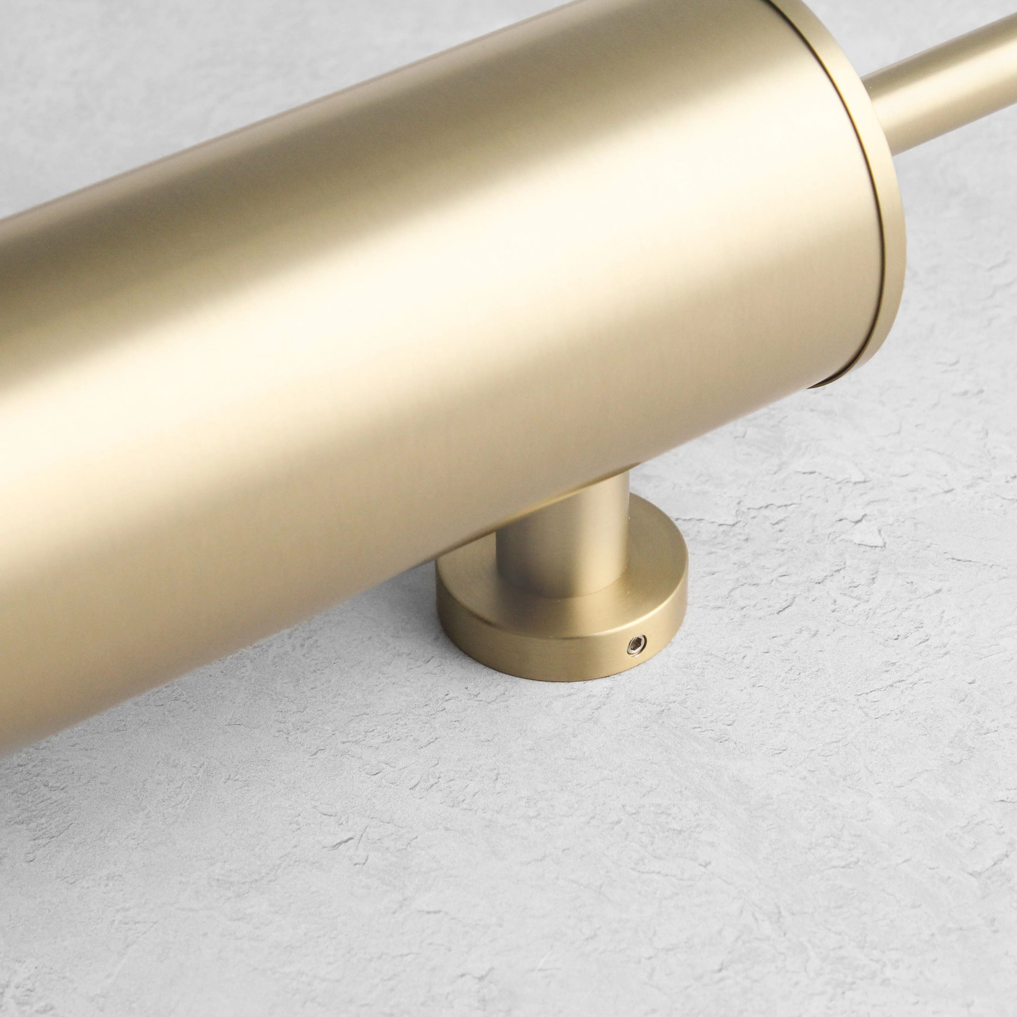 Brushed Gold Toilet Brush & Holder - Image 4