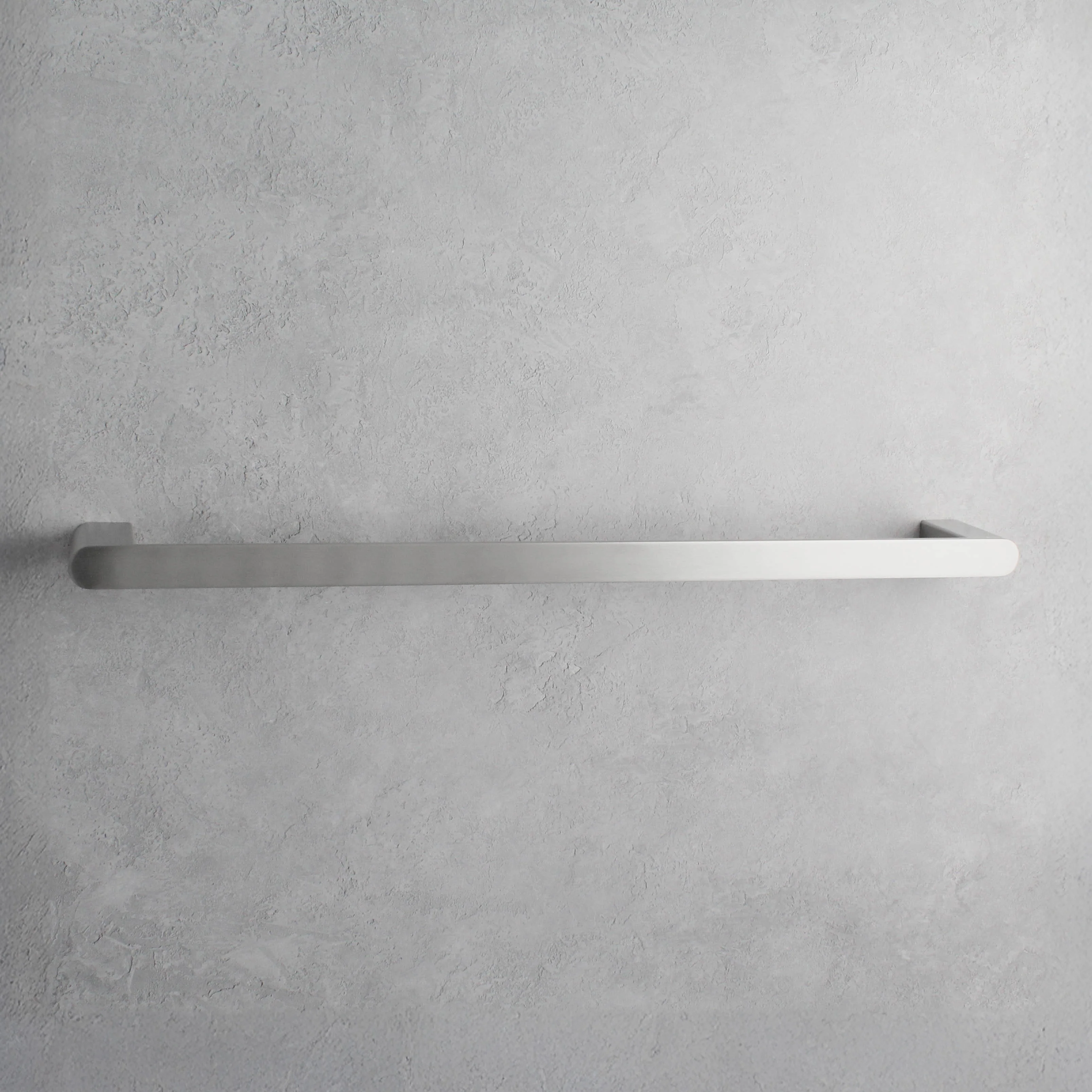 Brushed Silver Large Towel Holder - Wholesale - Image 2