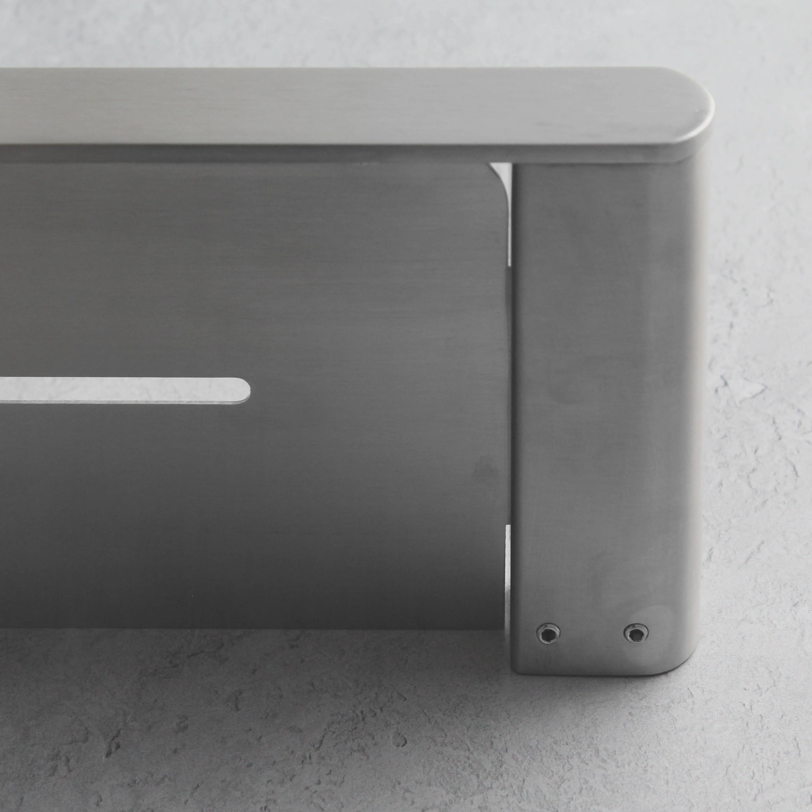 Brushed Silver Shower Shelf - Image 4