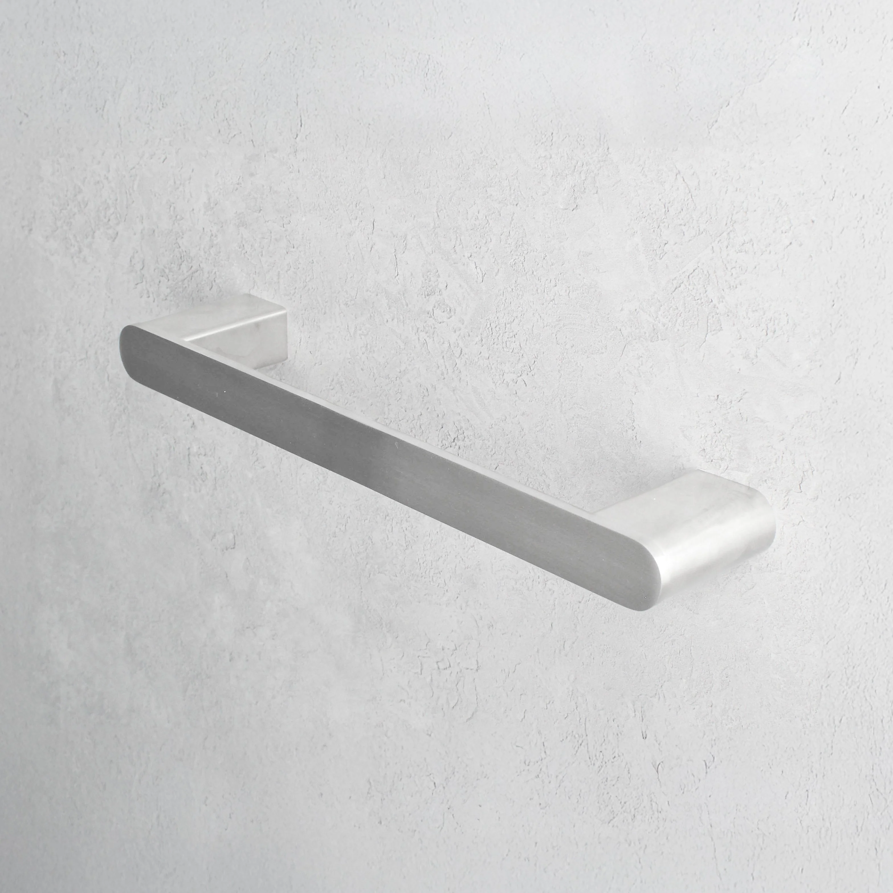 Brushed Silver Small Towel Holder - Image 3