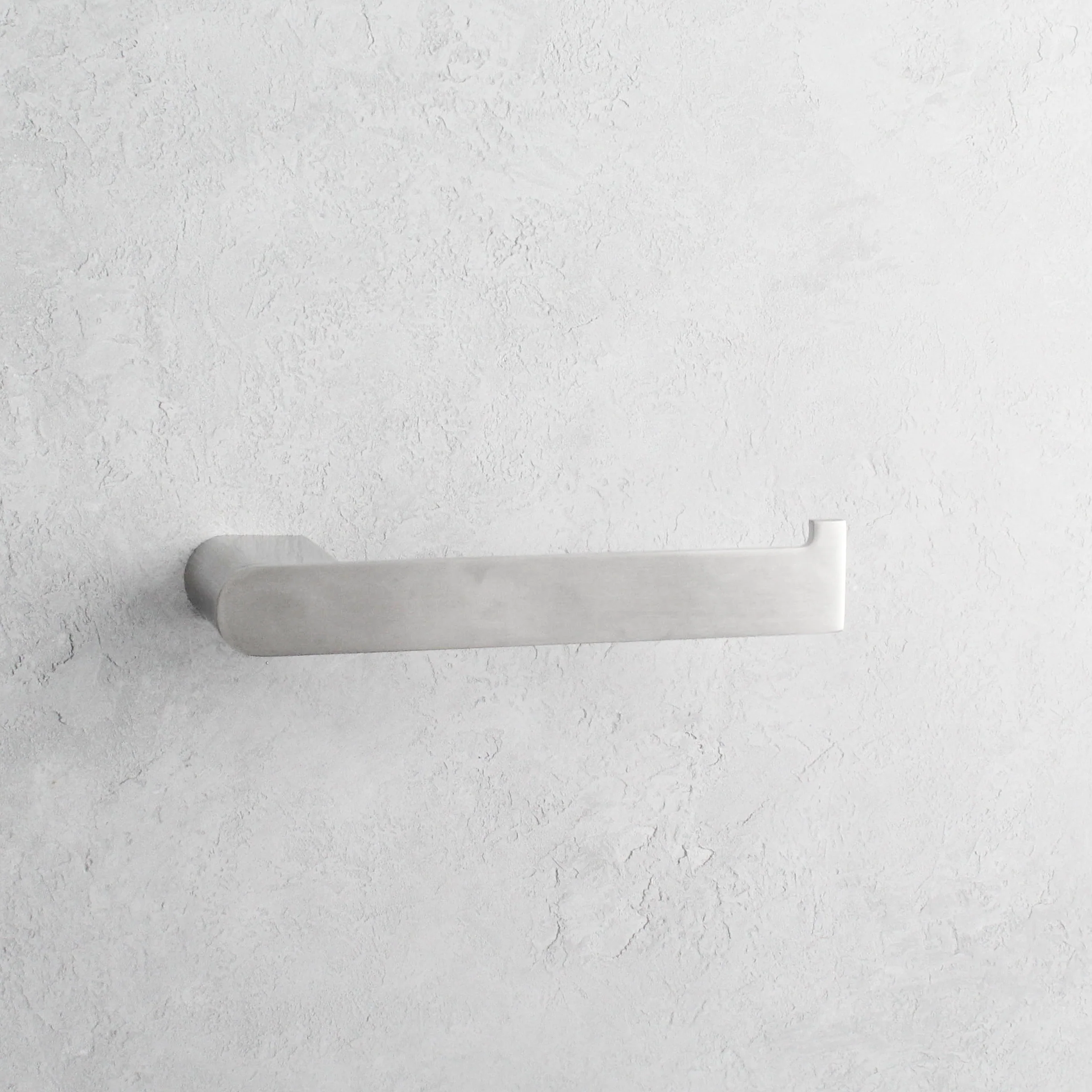 Brushed Silver Toilet Roll Holder - Image 4