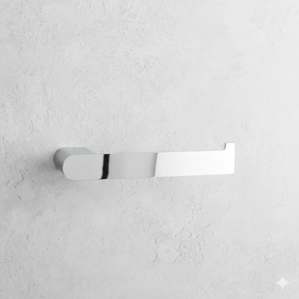Chrome Toilet Roll Holder - Image 2
