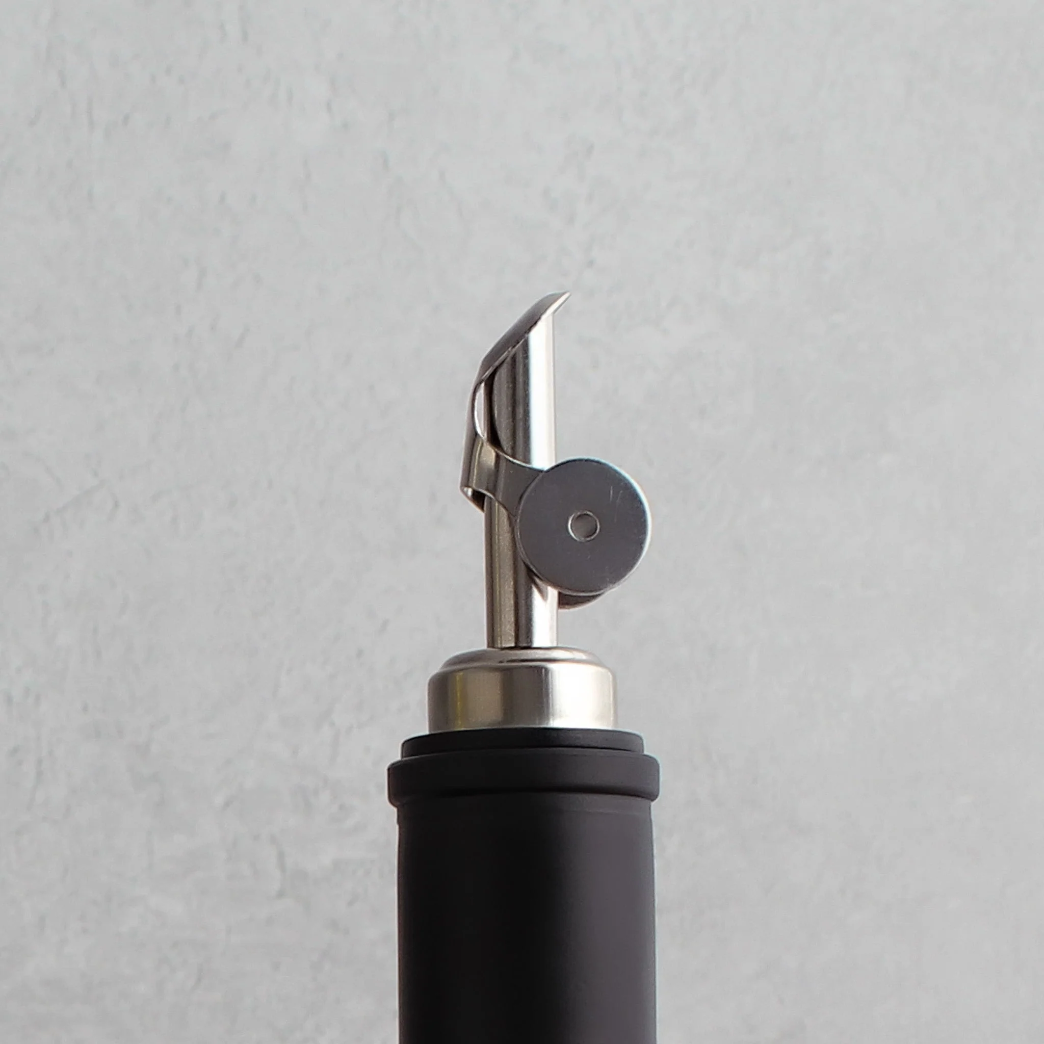 Matte Black Tall Neck Oil Bottle - Image 3