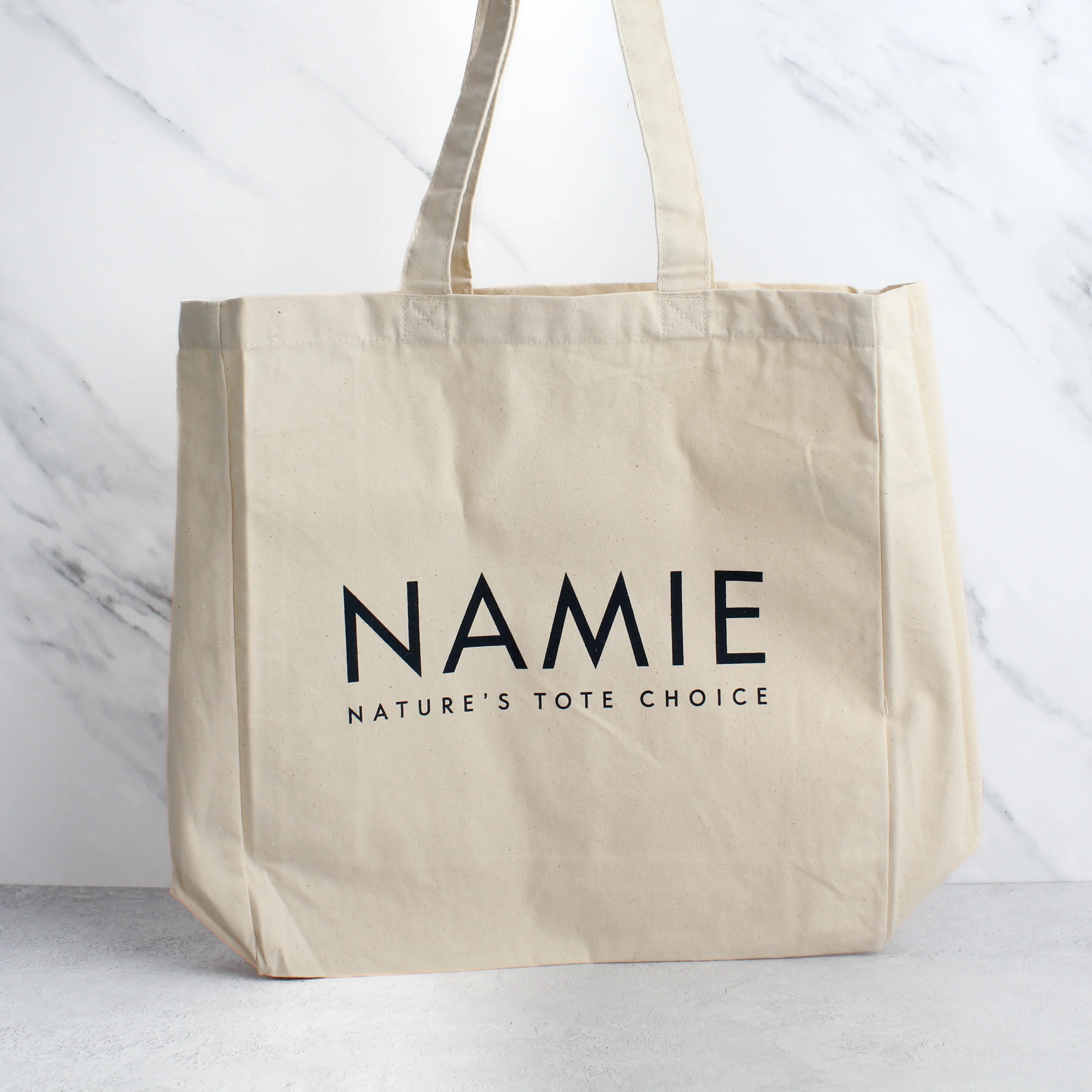 Cream Tote Bag - Image 4