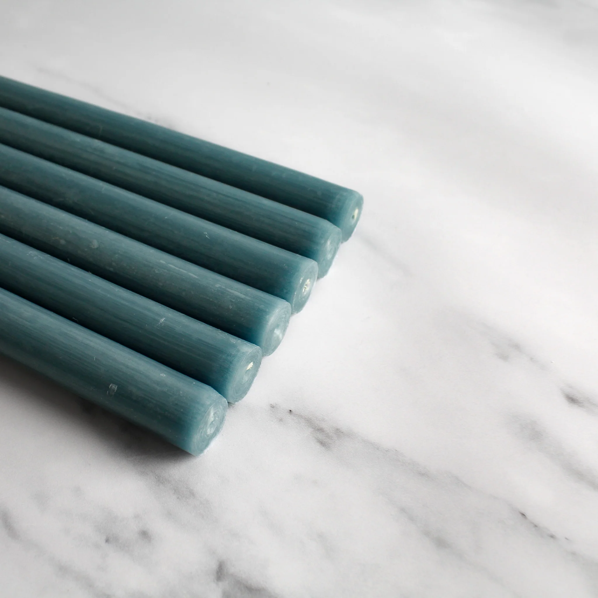 Dark Blue Dinner Candles Pack Of 6 - Image 5