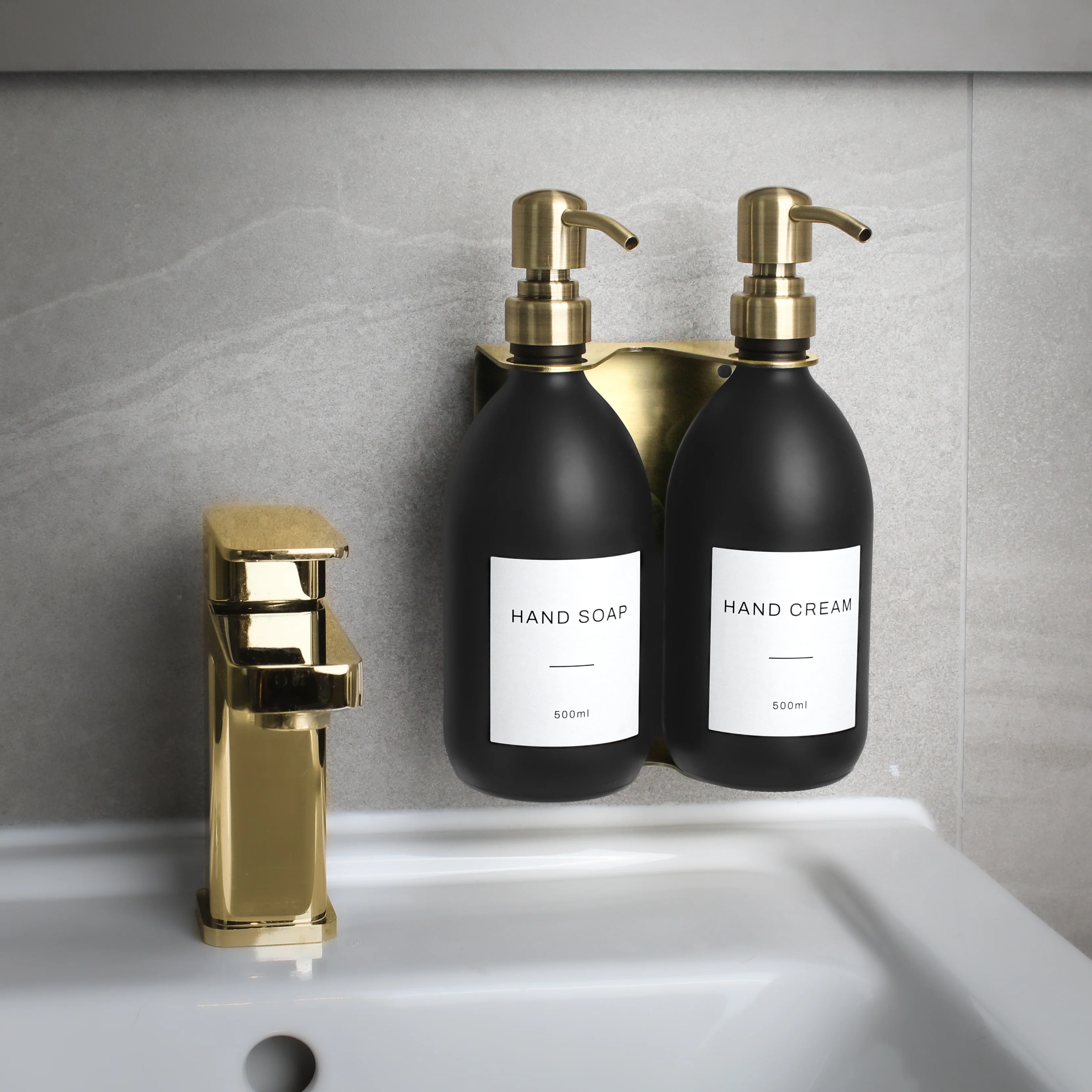 Double Wall Bracket - Gold Premium Metal - Image 3