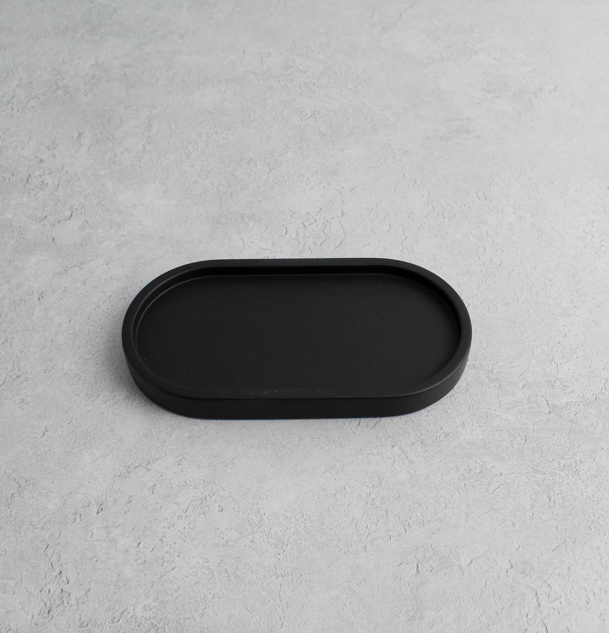 Black Tray & Frosted White Dispenser Double Set - Image 8