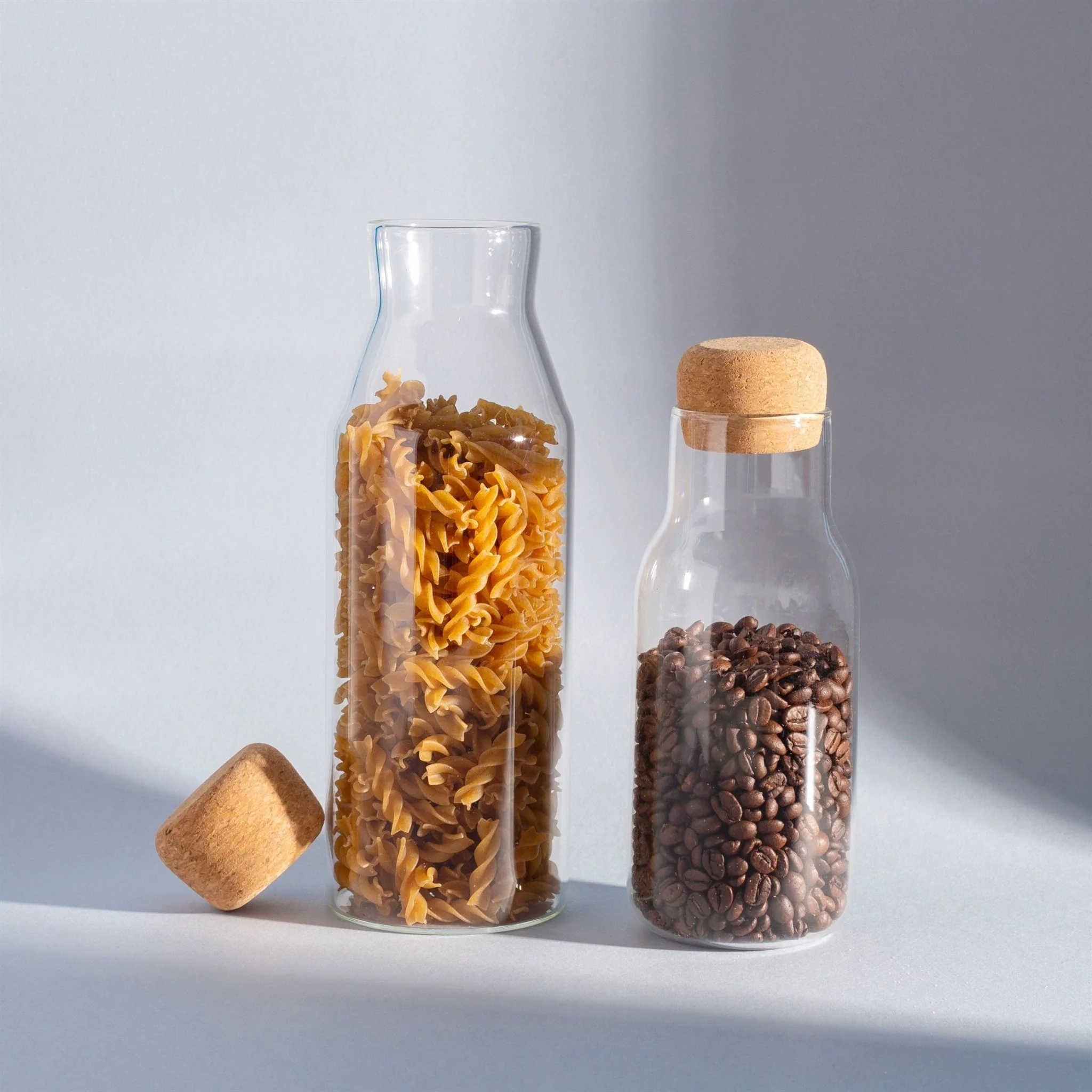 Glass Jar With Cork Lid - Image 4