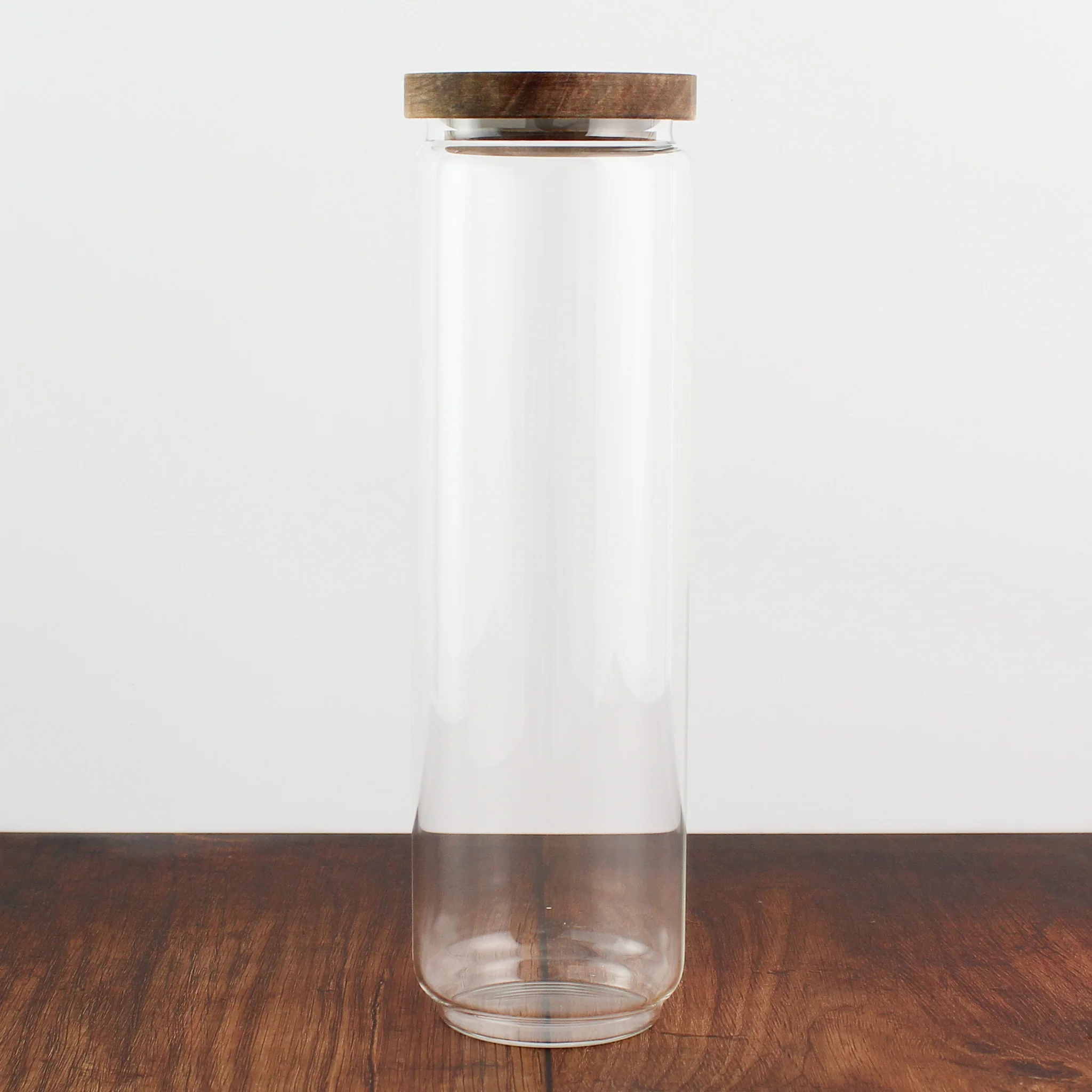 Glass Storage Jar With Acacia Lid - Image 13