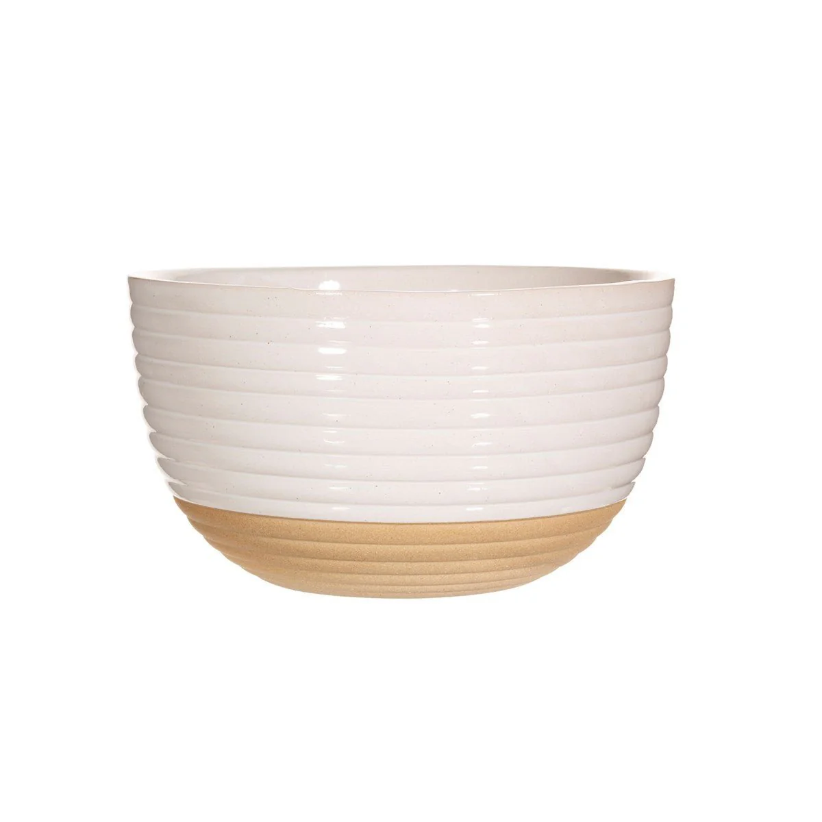 Half Glazed Bowl