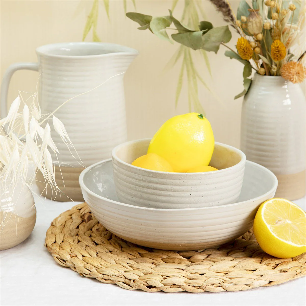 Half Glazed Bowl - Image 3