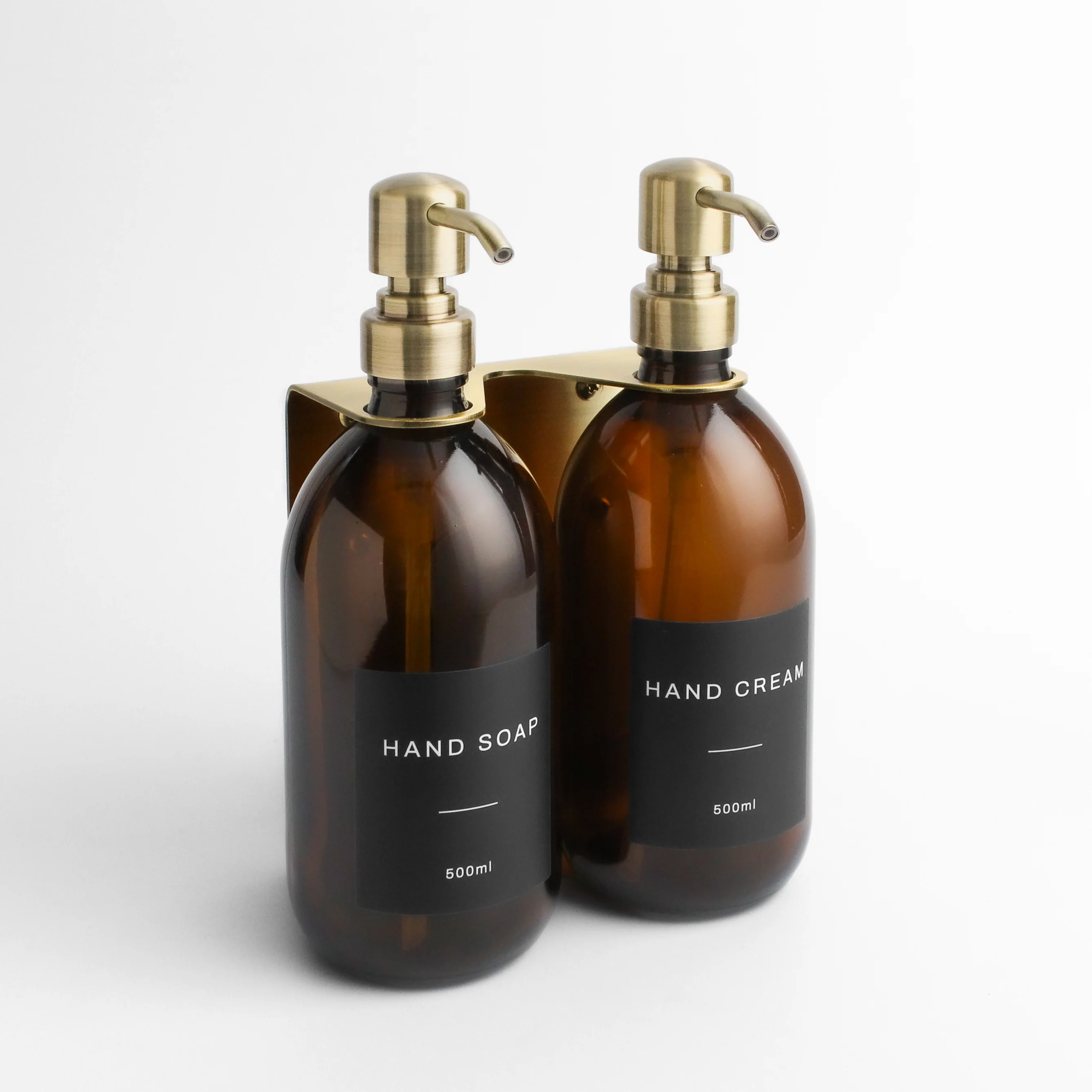 Hand Soap & Hand Cream Amber Glass Set - Image 12