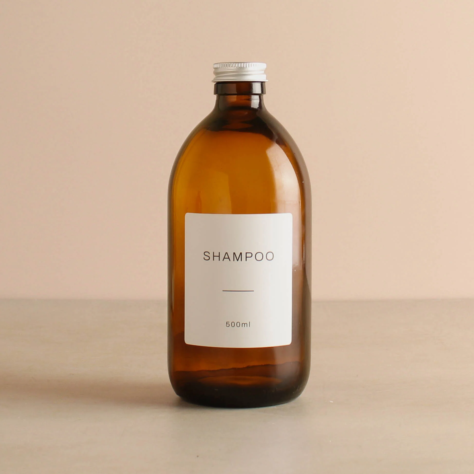 500ml Labelled Amber Glass Dispenser - Image 26