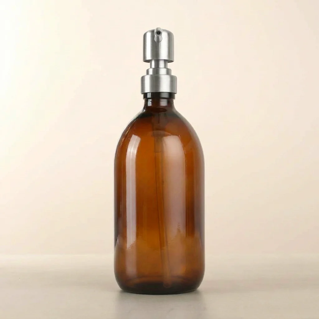 500ml Labelled Amber Glass Dispenser - Image 16