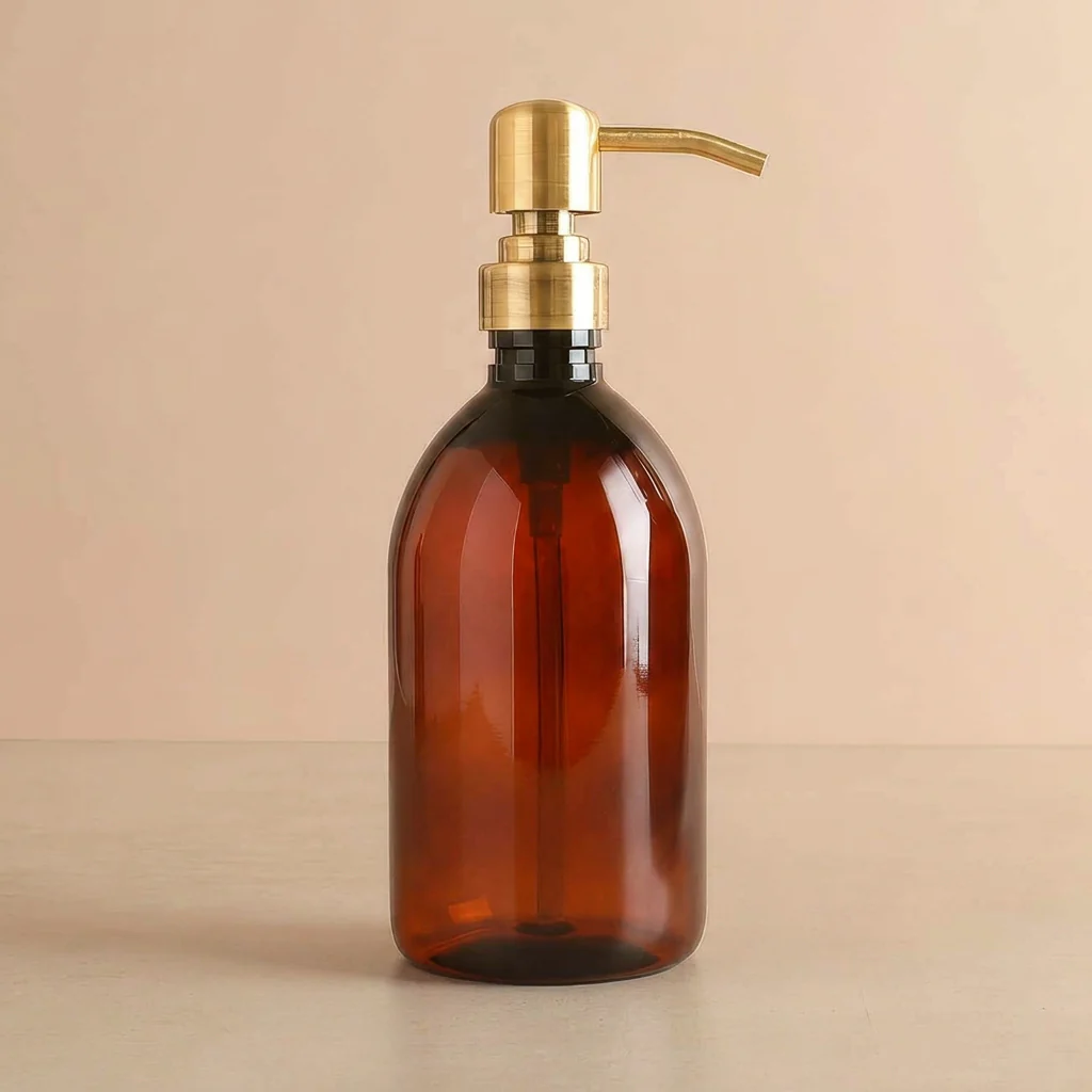 500ml Labelled Amber Plastic Dispenser - Image 15