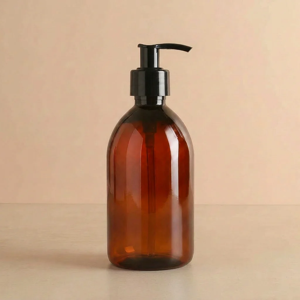 500ml Labelled Amber Plastic Dispenser - Image 18