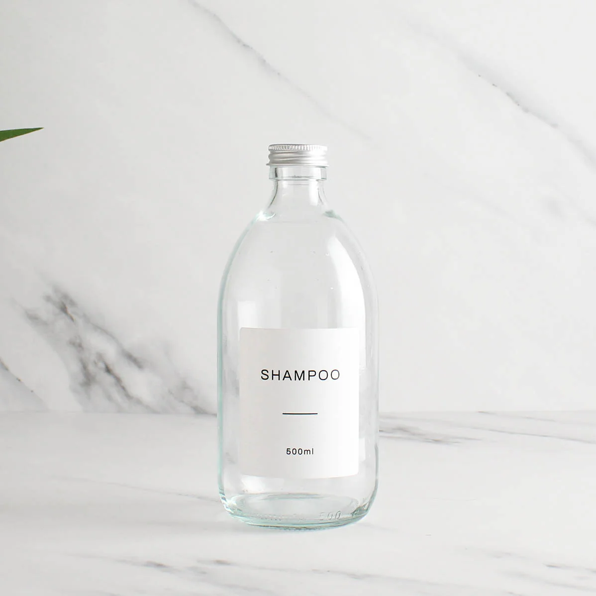 500ml Labelled Clear Glass Dispenser - Image 13