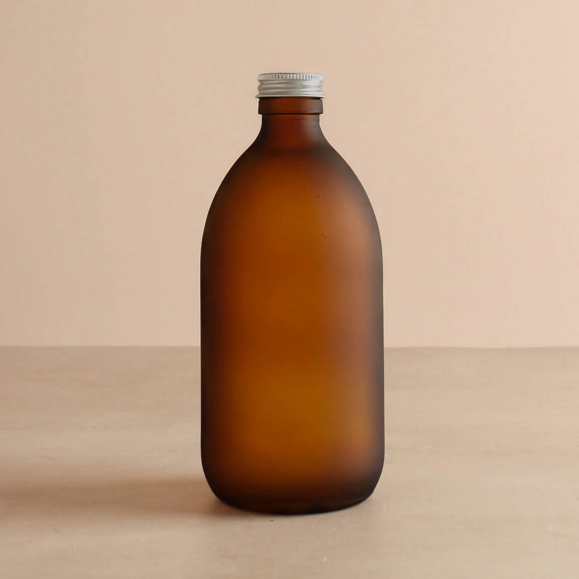 500ml Labelled Frosted Amber Glass Dispenser - Image 20
