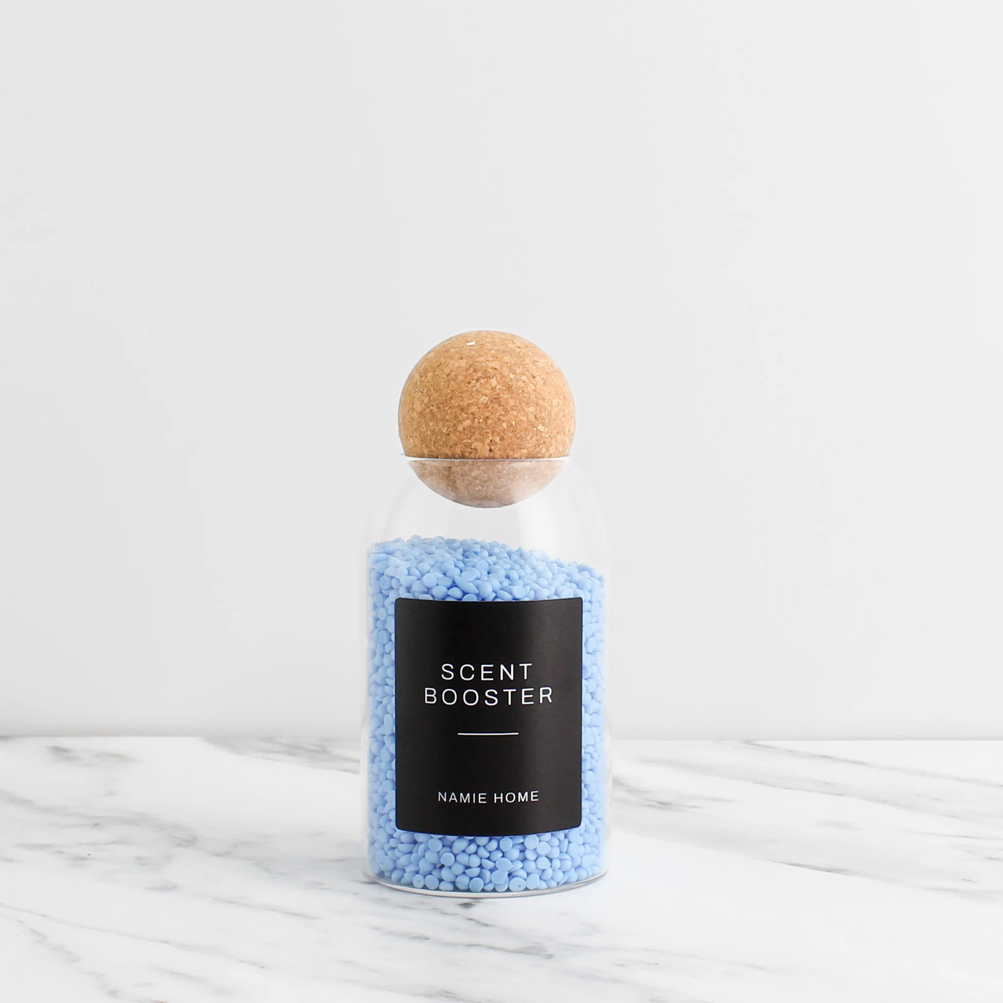 Glass Cork Ball Storage Jar For Laundry - Image 11