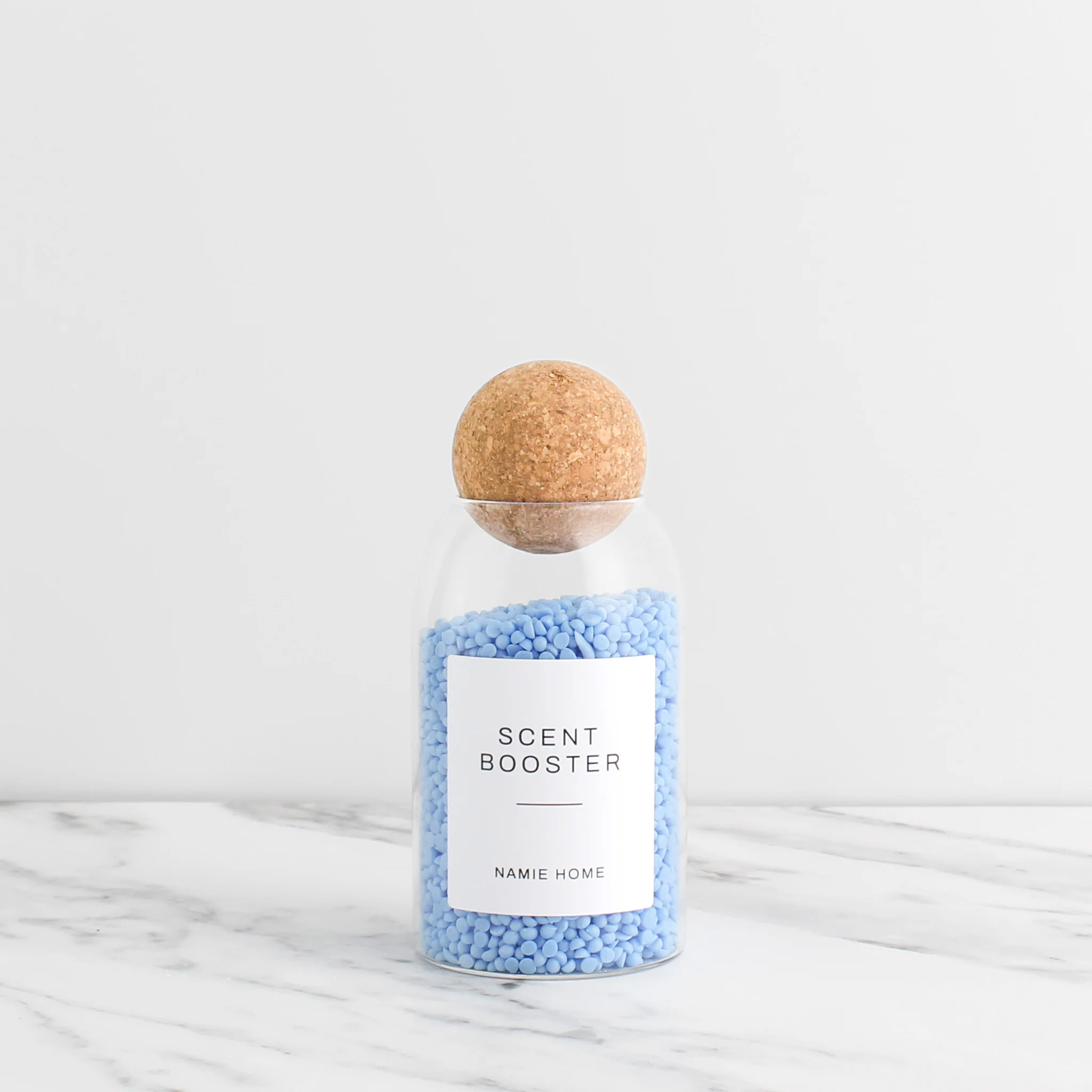 Glass Cork Ball Storage Jar For Laundry - Image 6
