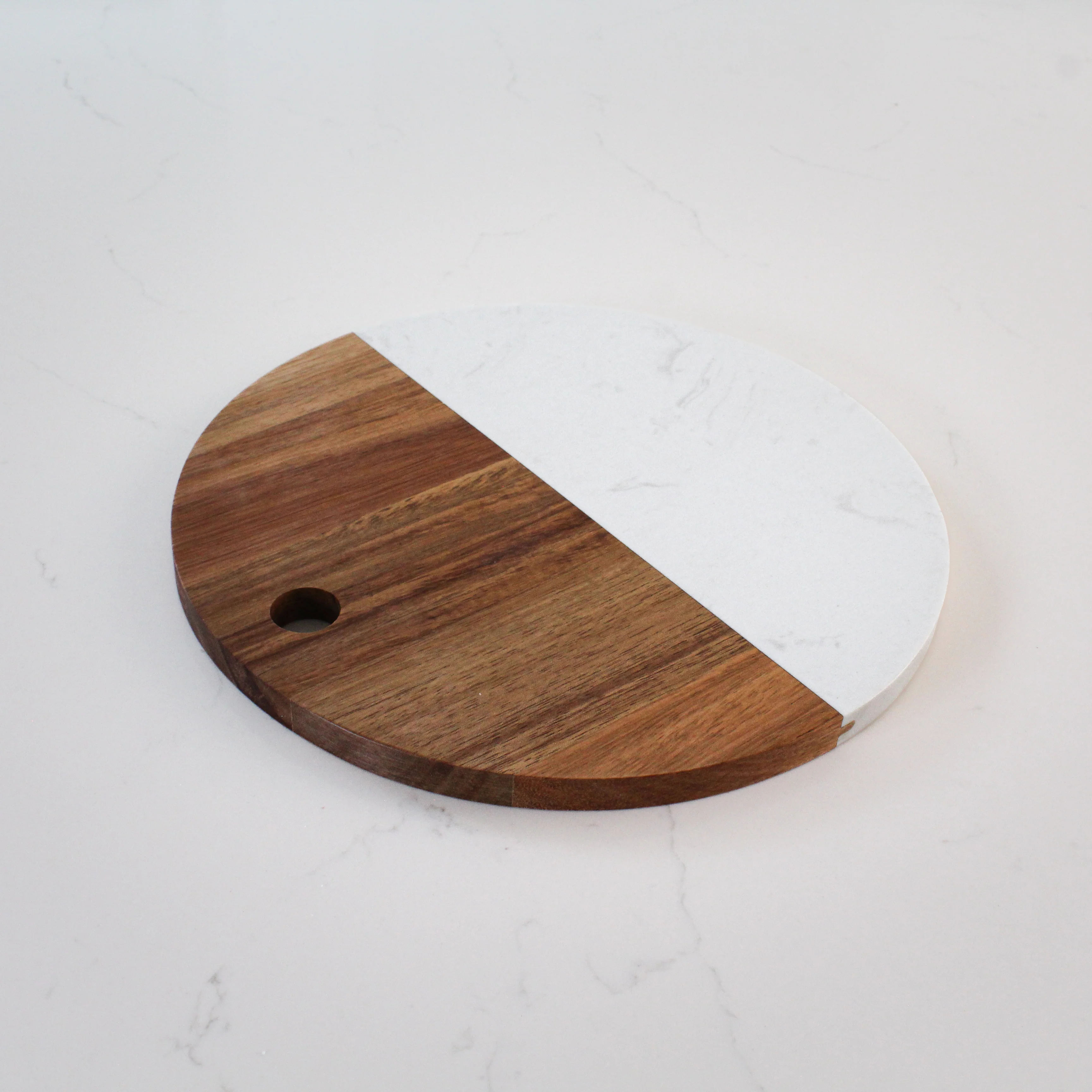 Marble & Acacia Serving Board - Image 6
