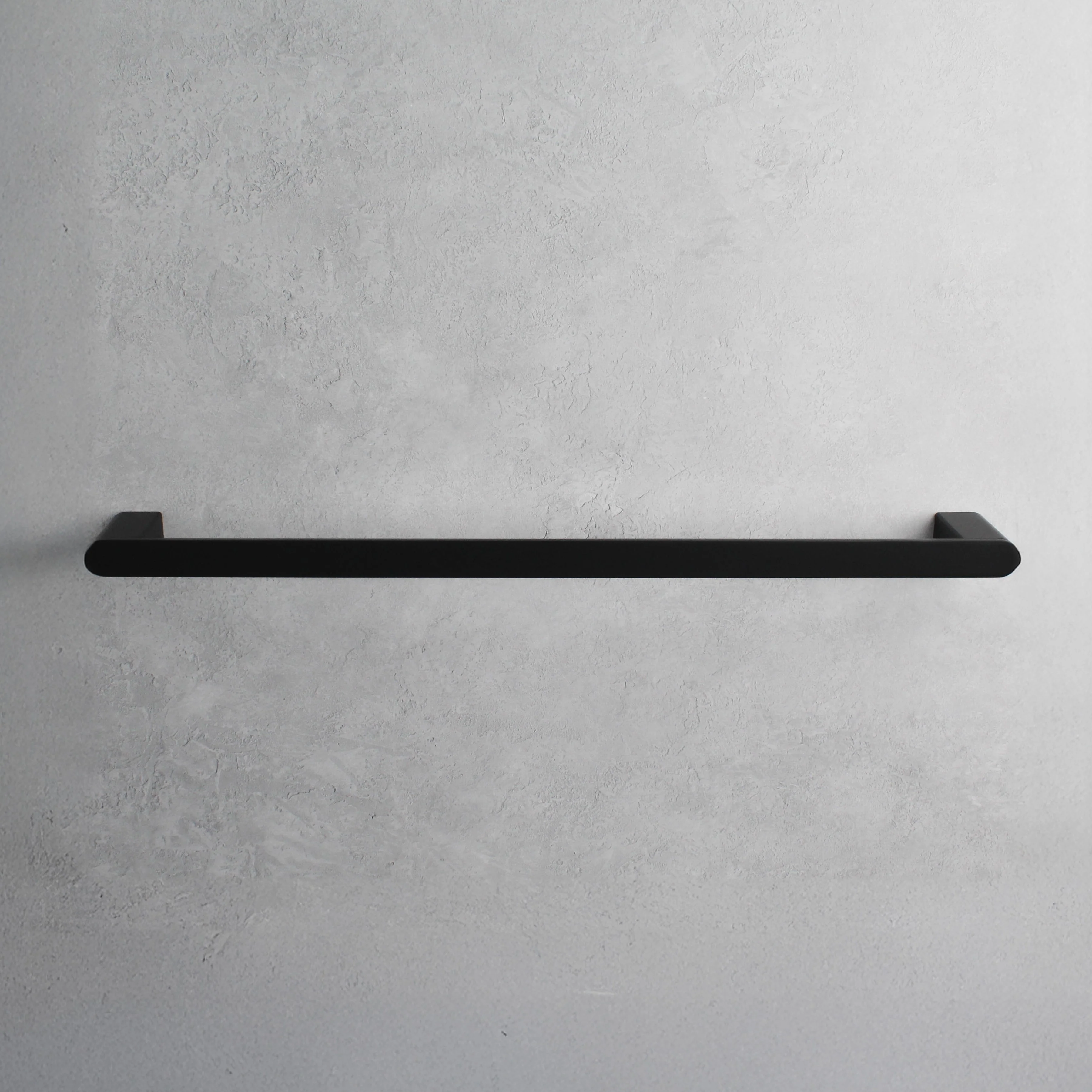 Matte Black Large Towel Holder - Image 2