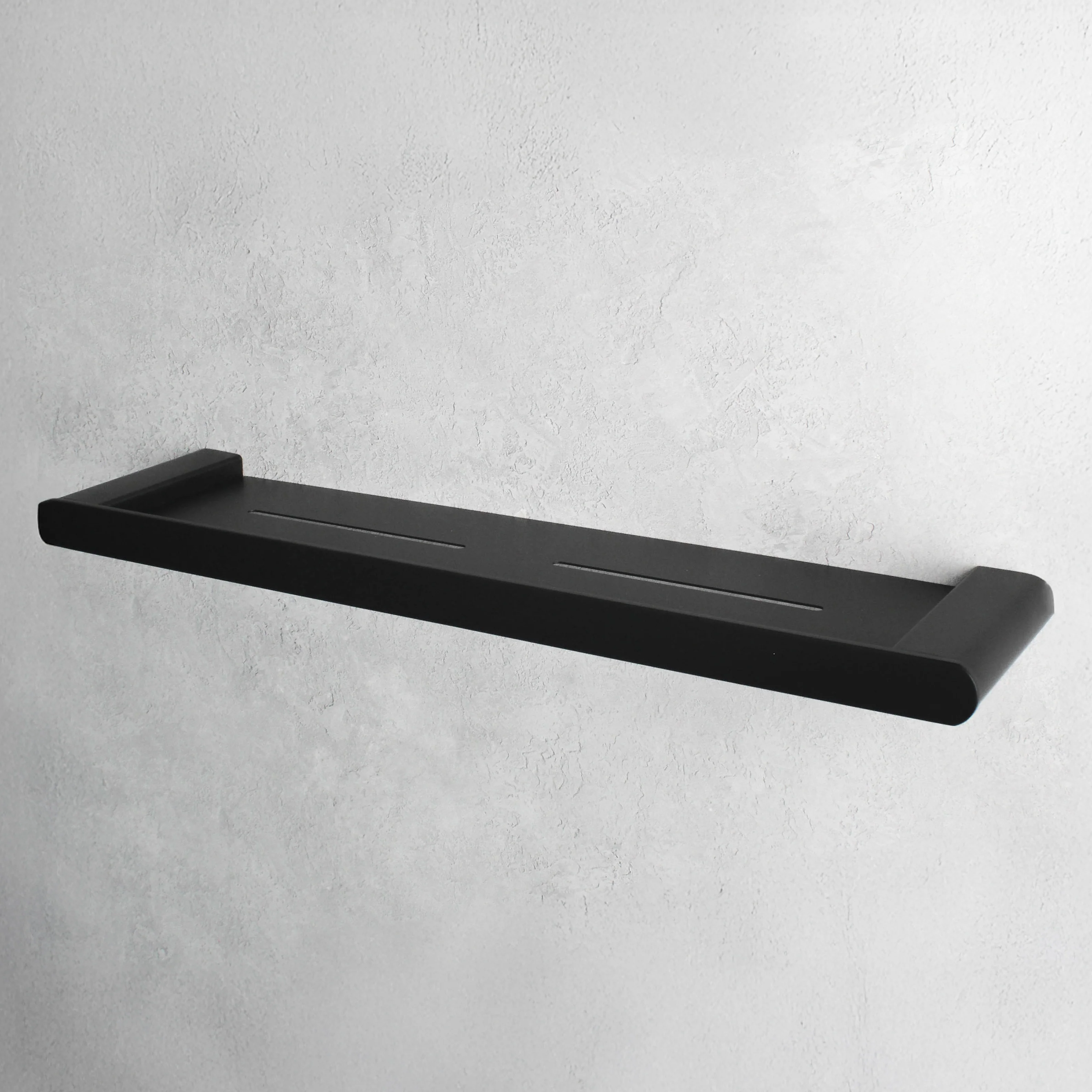 Matte Black Shower Shelf