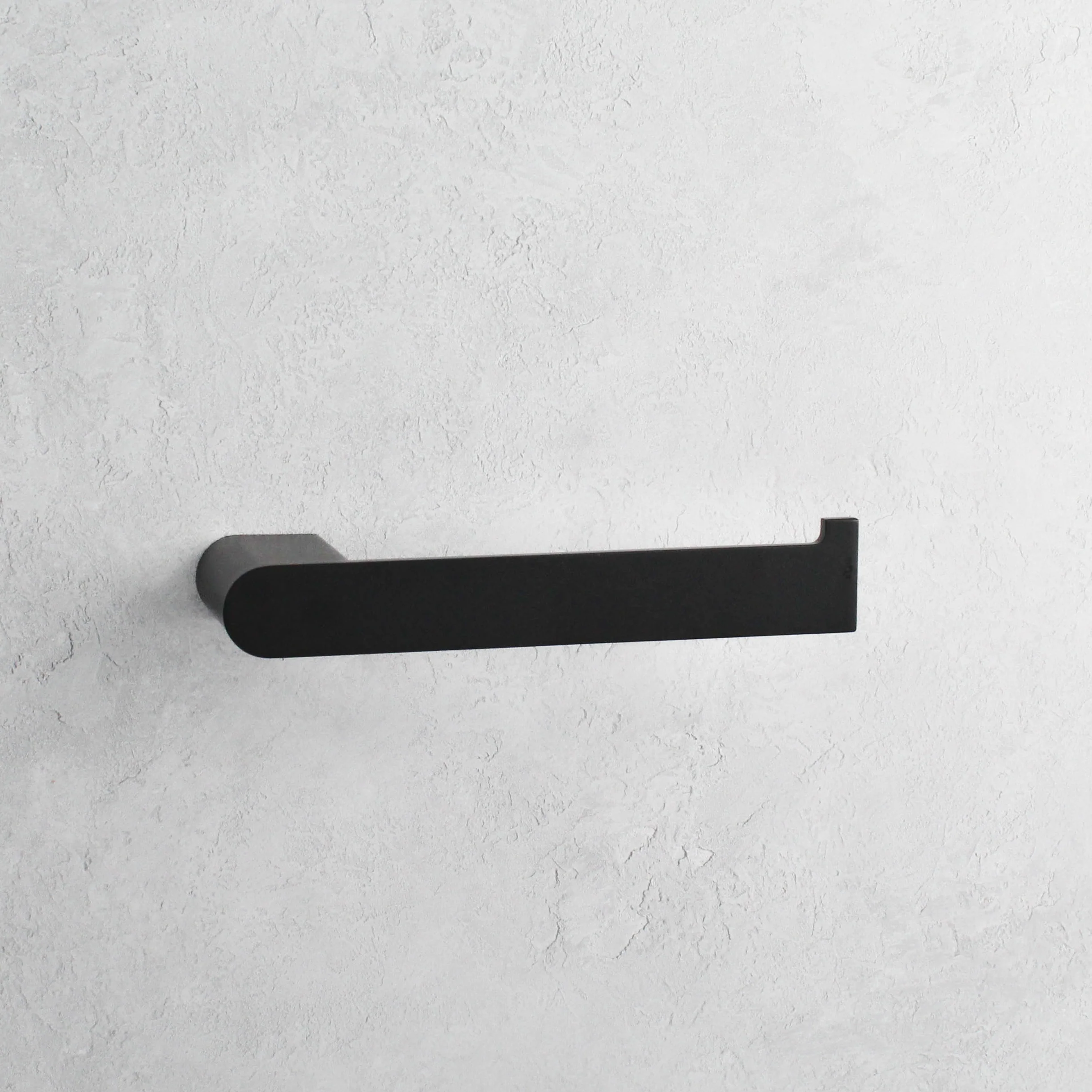Matte Black Toilet Roll Holder - Image 4