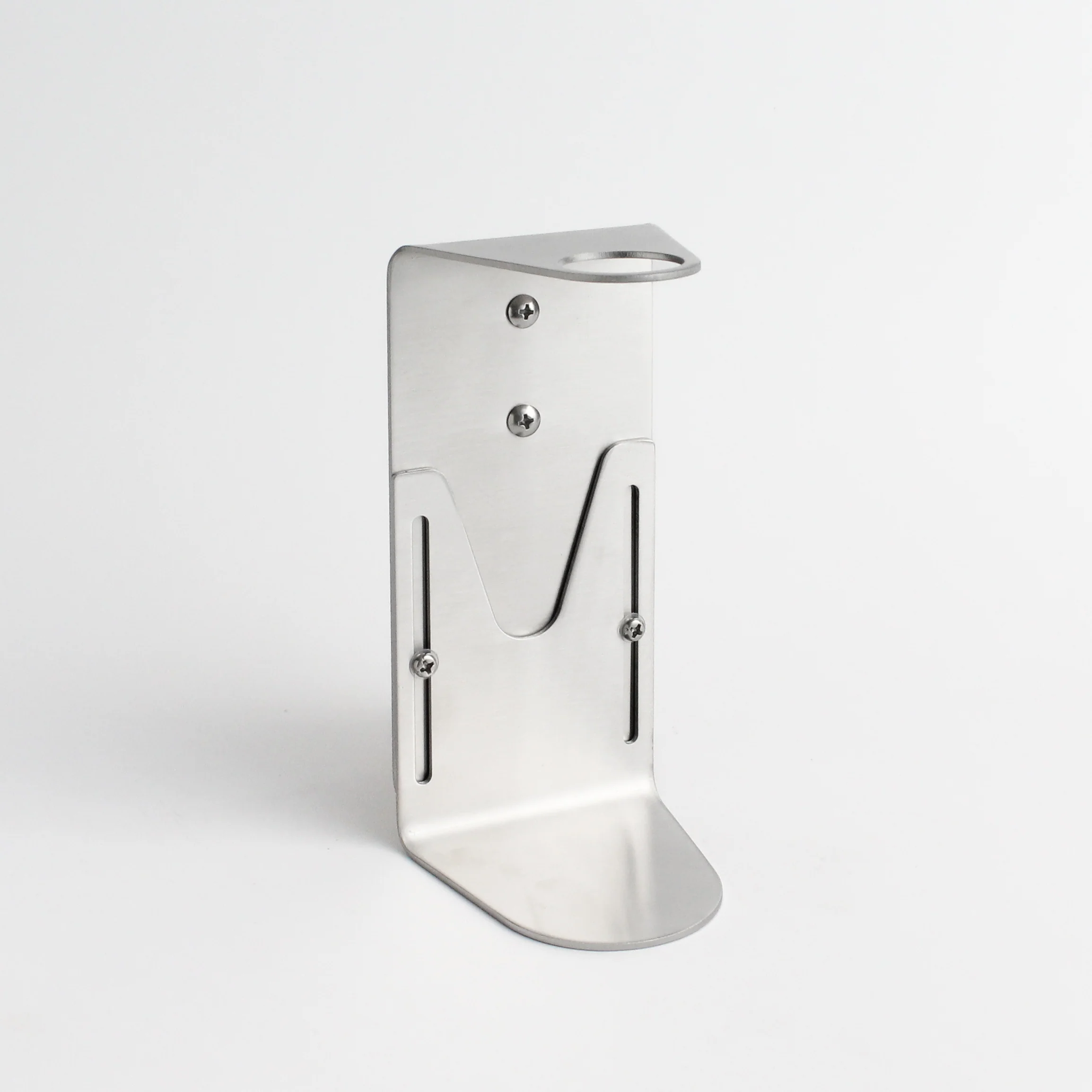 Single Wall Bracket - Silver Premium Metal