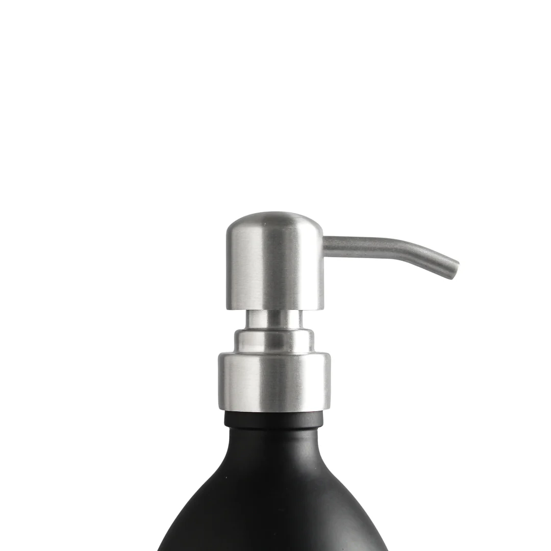 Silver Wall Bracket & Matte Black Dispenser Set - Image 5