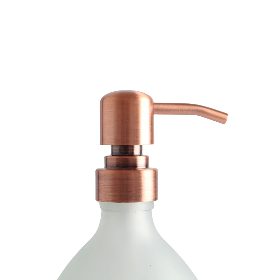 Black Wall Bracket & Frosted White Glass Dispenser Set - Image 8