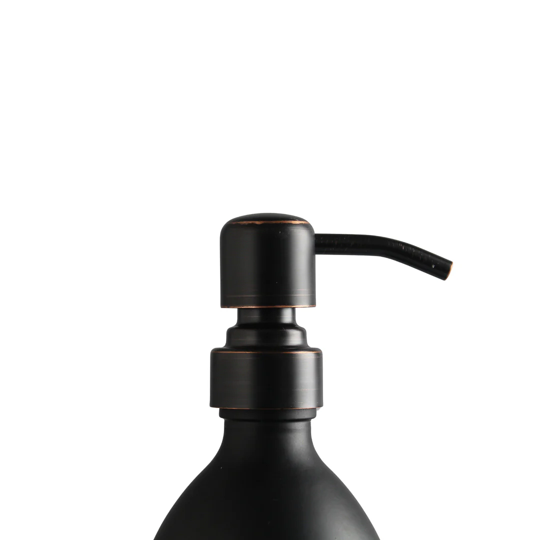 Black Wall Bracket & Matte Black Dispenser Set - Image 15